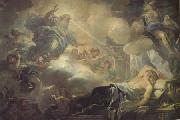 The Dream of Solomon (nn03) Luca  Giordano